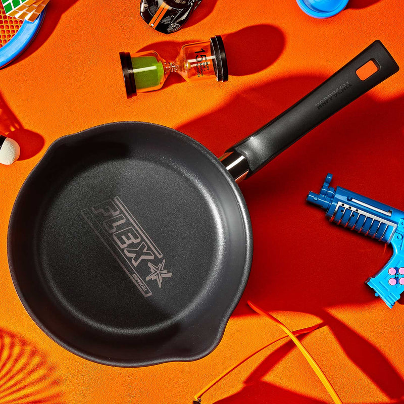 Happycall IH Flex 3 in 1 Saucepan - 22cm Yellow: top angle