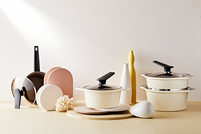 Happycall IH Onde Ceramic Pot - 28cm with Lid (6L): in a set