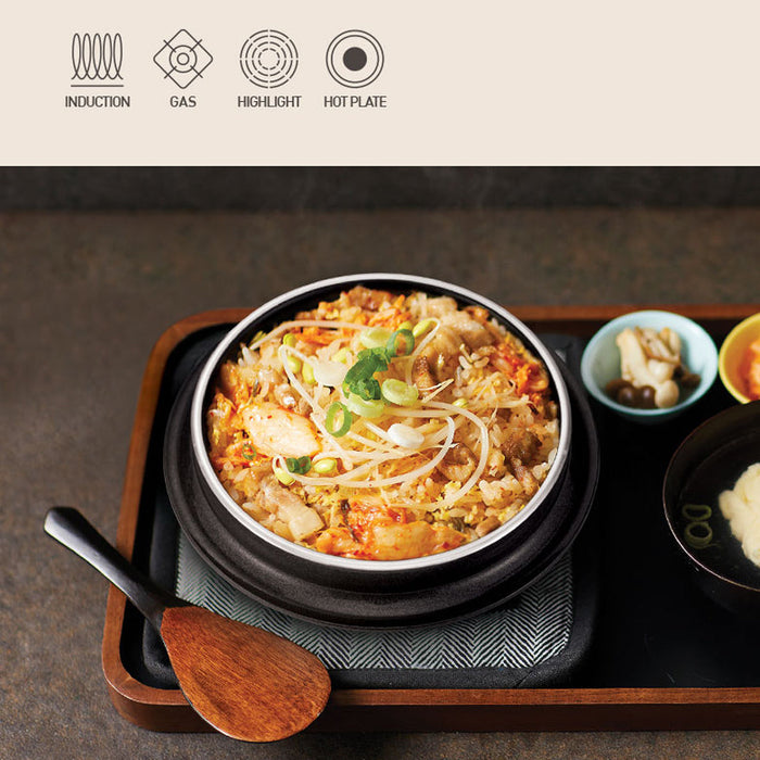 Happycall Korean Cauldron - 18cm: serving kimchi pork fried rice
