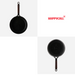 Happycall Noire Titanium Plus Nonstick Induction Wok 22cm: top and bottom