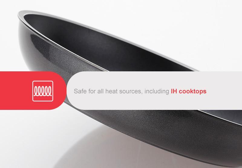 Happycall Plasma IH Titanium Frypan 26cm: compatible with all cooktops 