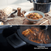 Happycall Zin IH Vacuum Pot 20cm High 2.8L: In a kitchen