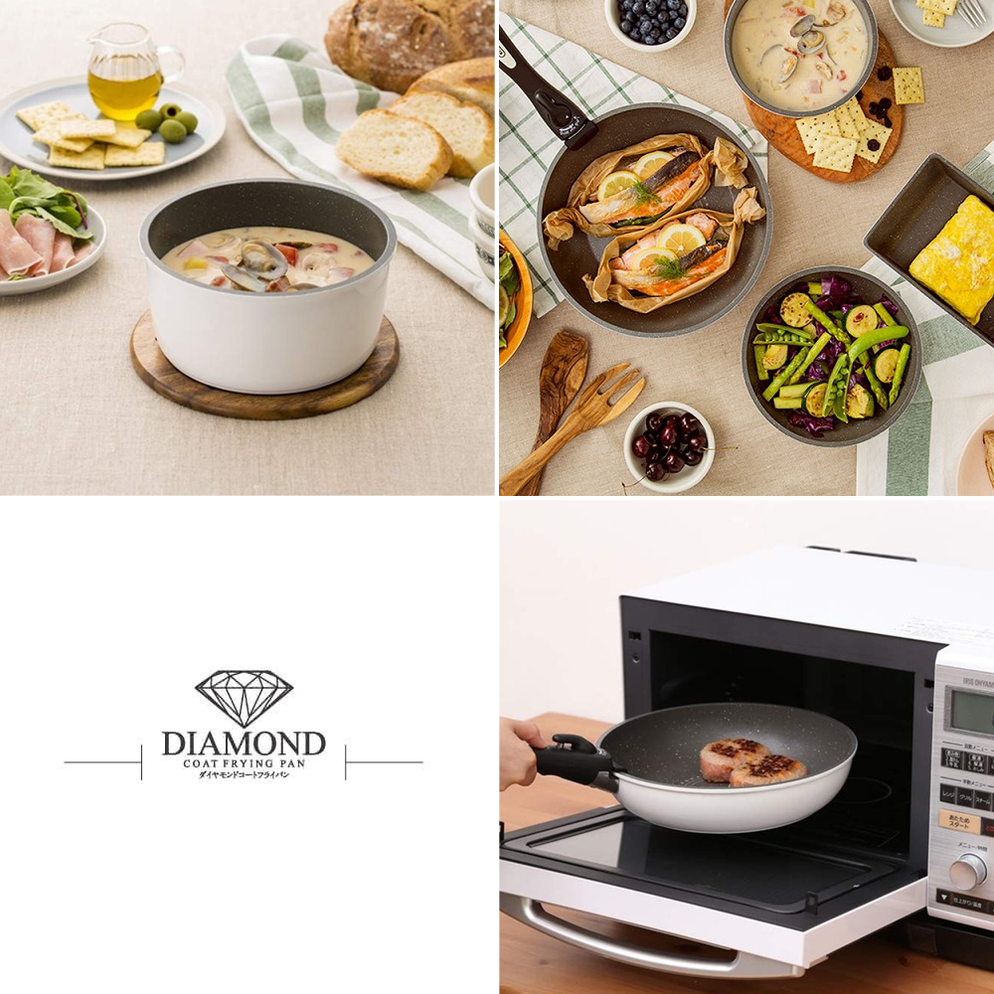 Iris Ohyama 12Piece Wok, Frypan & Pot Set with Detachable Handles — My