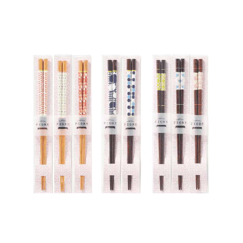 Ishida Fiore Wakasa-Nuri Lacquerware Chopsticks 23cm - Made in Japan