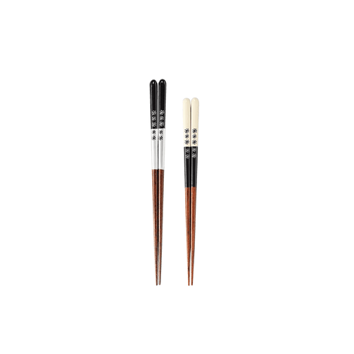 Ishida Forest Crystal Wakasa-Nuri Lacquerware Chopsticks - Made in Japan