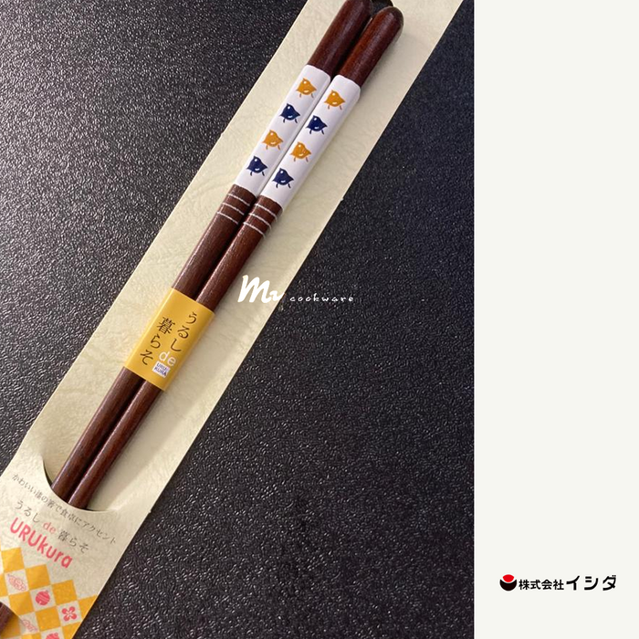 Ishida Shitsu Chidori Wakasa-Nuri Chopstick : 23.5cm