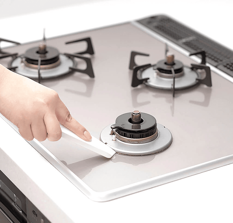 Marna Kitchen Squeegee: cleaning gap