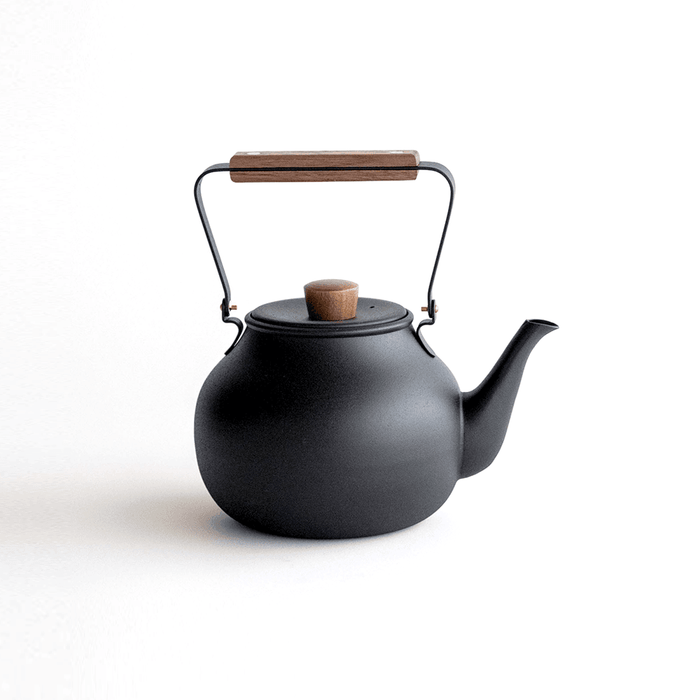 Miyaco Classic Stainless Steel Teapot 700ml Black - Made in Japan