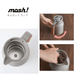 Mosh Stainless Steel Vacuum Insulated Carafe 1L Brown: timeless design