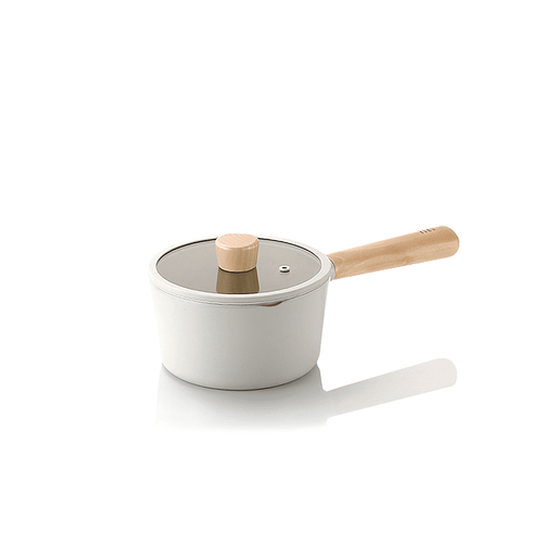 Neoflam Fika Ceramic Nonstick Induction Saucepan with Lid - 16cm (1.2L)