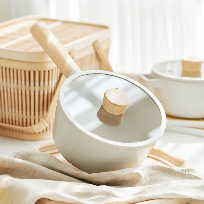 Neoflam Fika Ceramic Nonstick Induction Saucepan - 18cm 1.6L 4