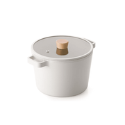 Neoflam Fika Ceramic Nonstick Induction Stock Pot - 22cm 4.6L: Another angle
