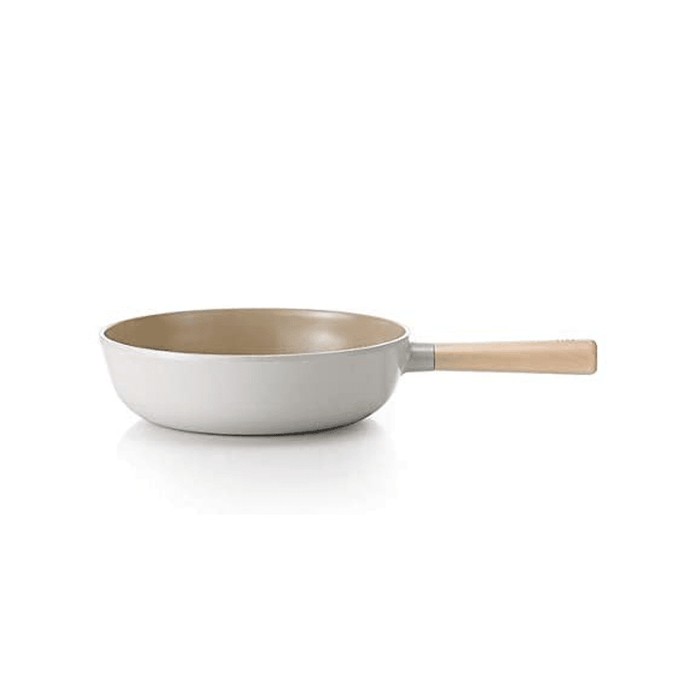 Neoflam Fika Ceramic Nonstick Induction Wok - 26cm: From the side