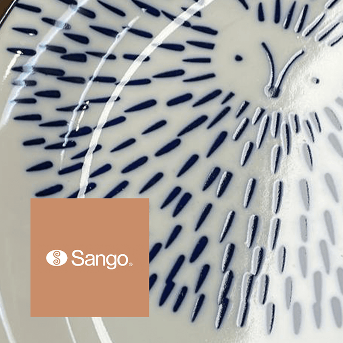 Sango Toki Irutte Hedgehog Dinner Plate (25cm): Imperfections 