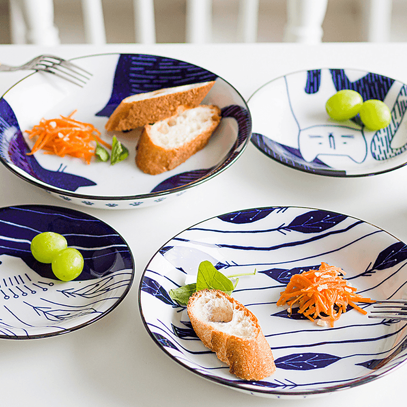 Sango Toki Irutte Hedgehog Side Plate (16cm) 5