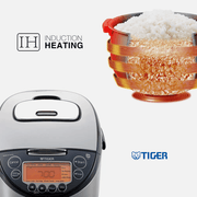 Tiger-IH-Multifunctional-Rice-Cooker-5.5-Cups-JKT-D10A: Induction Cooking