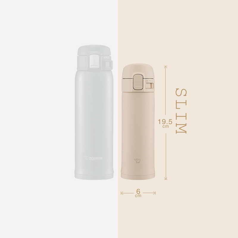Zojirushi TUFF Vacuum Insulated Flask - 300ml (SM-PD30-CM) - Beige