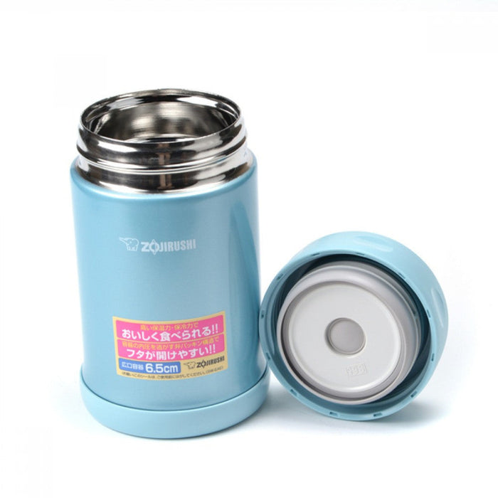 Zojirushi SW-EAE50-AB Vacuum Food Jar 500ml Aqua Blue