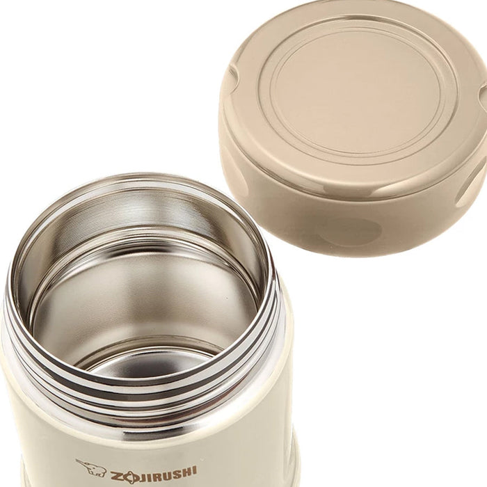 Zojirushi SW-EAE50-CC Vacuum Food Jar 500ml Cream