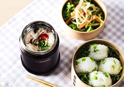 Zojirushi SW-EE35-CC Vacuum Food Jar 350ml Cream