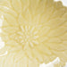 Aito Seto Yaki Dahlia Glazed Dessert Plate (15cm) - Glossy Ivory: glossy surface