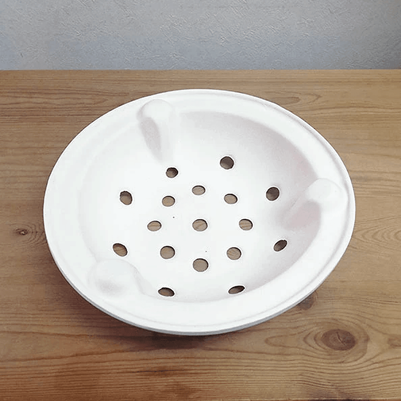 Diatom Mud Trivet Replacement for Ise Mizu Donabe Konro Grill Size 7 on a table.