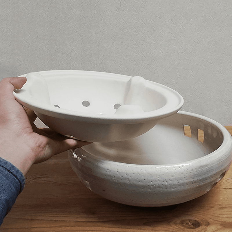 Diatom Mud Trivet Replacement for Ise Mizu Donabe Konro Grill Size 7: replacement for donabe grill.