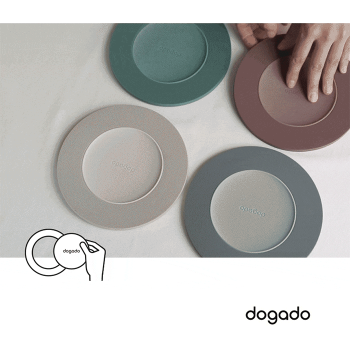 Dogado Silicone Tea Coaster & Table Mat 2 in 1: more colours.