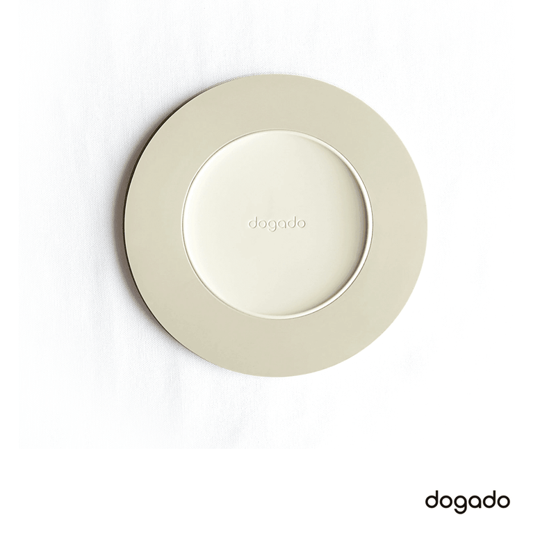 Dogado Silicone Tea Coaster & Table Mat 2 in 1: Ivory.