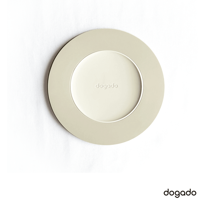Dogado Silicone Tea Coaster & Table Mat 2 in 1: Ivory.