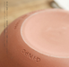 Ginpo Hana Mishima Donabe Deep Japanese Clay Pot 18cm (Size 6) - Made in Japan. Bottom details.
