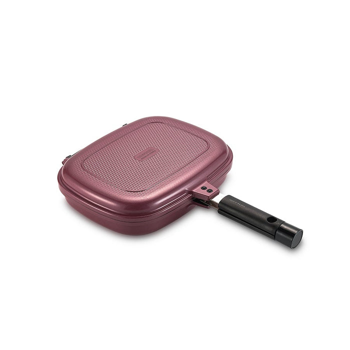 Happycall Double Pan 2.0 (Detachable) Jumbo Grill - Pink
