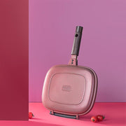 Happycall Double Pan 2.0 (Detachable) Standard - Pink. Standing up.