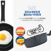 Happycall Flex Pan 20cm Black: for instant noodles