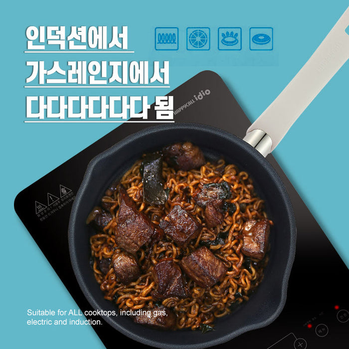 Happycall IH Flex 3 in 1 Saucepan - 20cm Mint: suible for all cooktops, with beef noodles