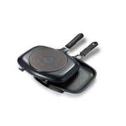 Happycall IH Synchro (Detachable) Double Pan - Jumbo Grill. Detached.