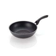 <p><img src="https://cdn.shopify.com/s/files/1/0385/8825/files/Happycall_Plasma_Titanium.png?v=1689593064" alt="Happycall My Cookware Titanium Plasma Frypan"></p>
<h2>Happycall Plasma Titanium Nonstick Induction Wok - 24cm</h2>
The black 24cm Happycall Plasma Titanium Nonstick Induction Wok, showing its deep, sloped sides and patterned interior, angled on a white background.
