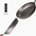 Hasemoto Pure Titanium Frypan 28cm - Made in Japan: more angle