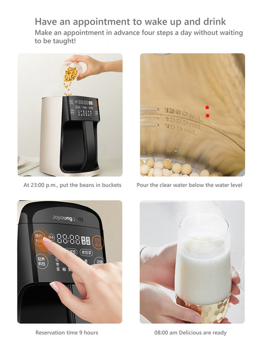 Joyoung DJ13S-P90 Superfine Grinding Soy Milk Maker: multifunctions