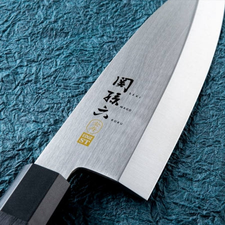Kai Seki Magoroku Premium Series Japanese Deba Knife 165mm: blade length 165mm
