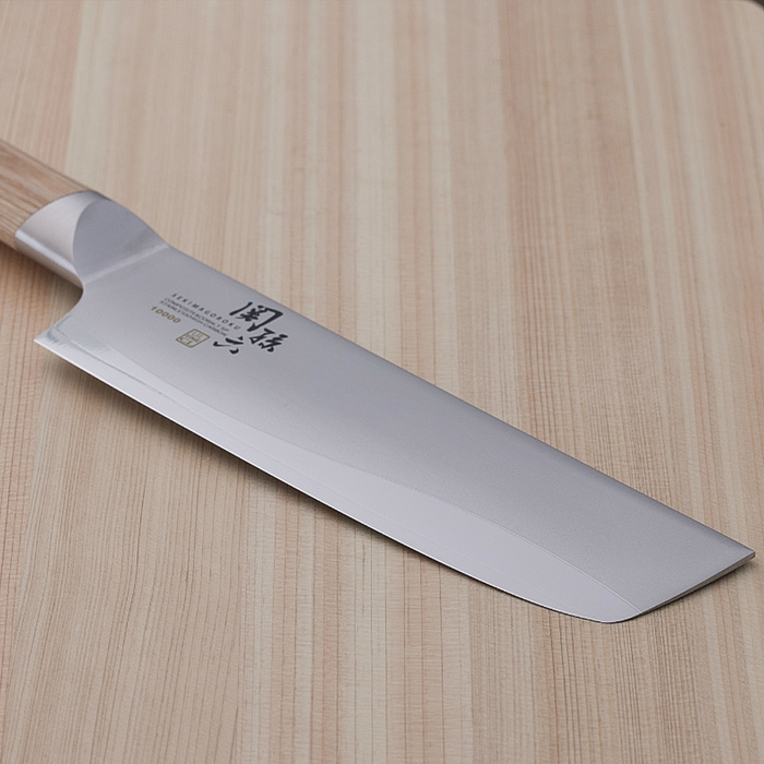Kai Seki Magoroku High-carbon Japanese Nakiri Knife 165mm: sharp blade