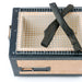 Okunoto Japanese Konro Grill - Small 31cm, top view showcasing the charcoal and grill mesh detail.