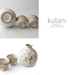 Plum Flower Kutani Sake Set: Made in Japan