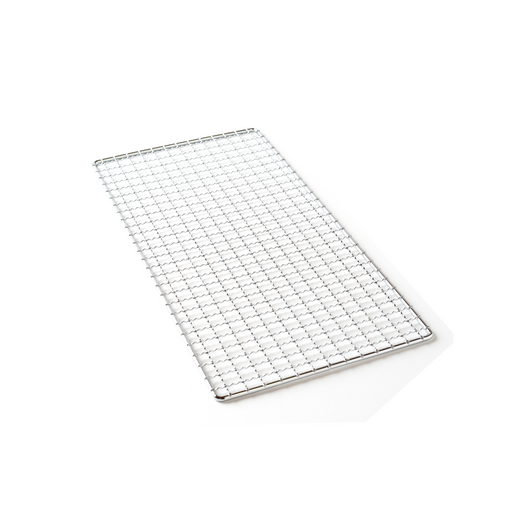 Reusable Konro Grill Mesh - Medium 35cm: Green Life Stainless Steel Japanese Konro Grill / Hibachi Grill - Medium 38cm (4-6 People)