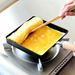 RIVER LIGHT Kiwame 18cm Premium Carbon Steel Omelette Pan Wide: perfect for Japanese style Omelette