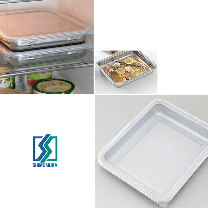 Shimomura Stainless Steel Container 23cm: Made in Japan