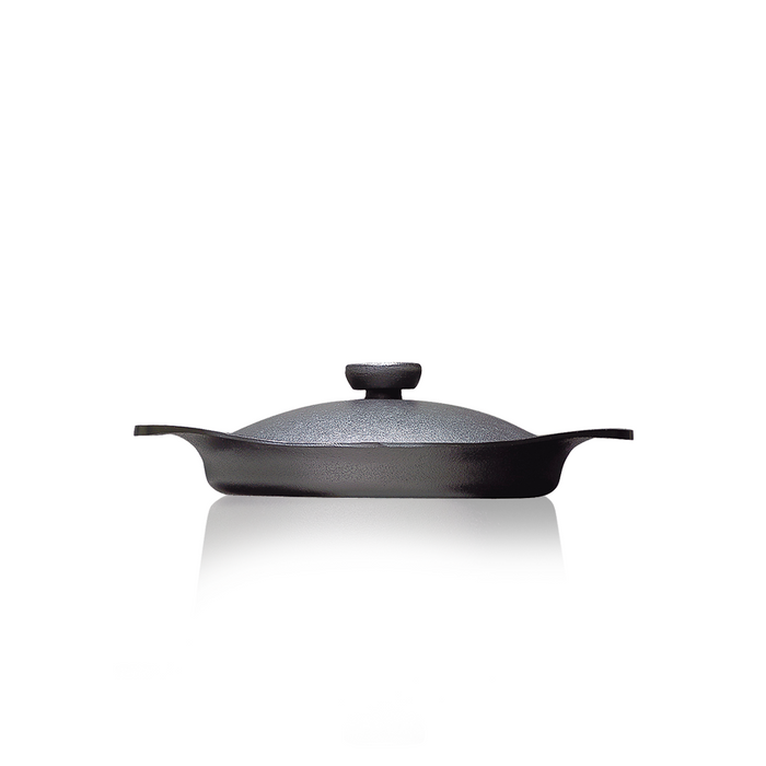 Sori Yanagi Cast Iron Induction Grill Pan with Lid - 22cm