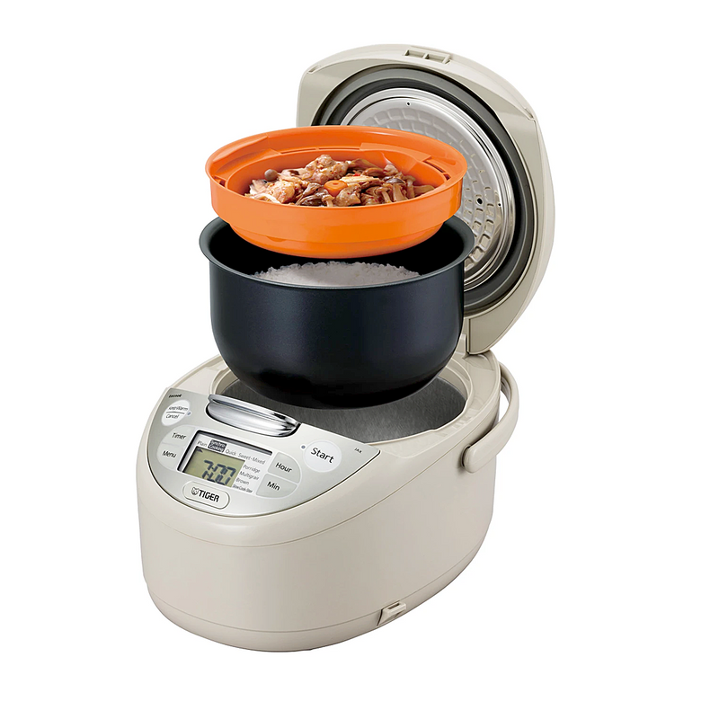 Turtle Rice Cooker Tiger 4-in-1 Multifunctional Rice Cooker 5.5 Cups JAX-S10A — My ...