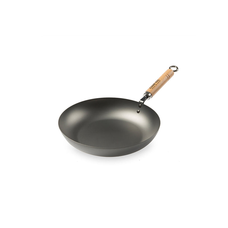 Yoshikawa COOK-PAL REN 24cm Premium Carbon Steel Frypan.