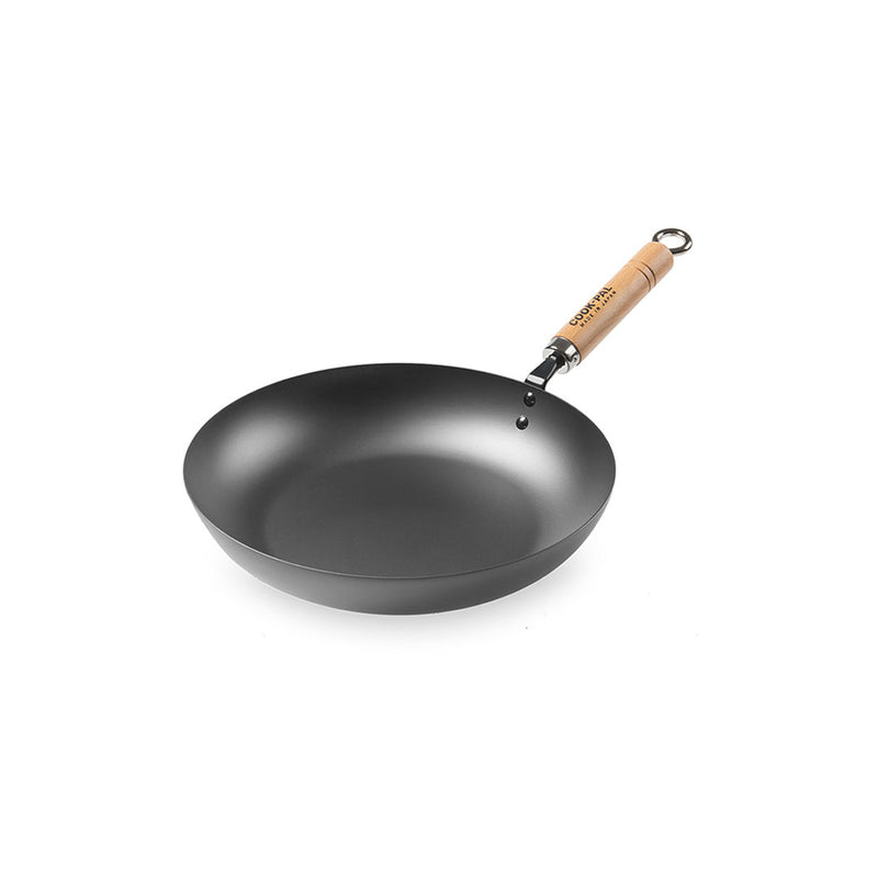 Yoshikawa COOK-PAL REN 28cm Premium Carbon Steel Frypan